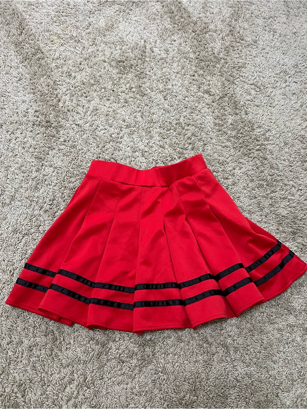 Spirit Halloween mini pleated skirt